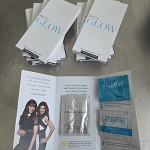 Rodan + Fields Glow Skincare Trio with Blue and Silver Accents